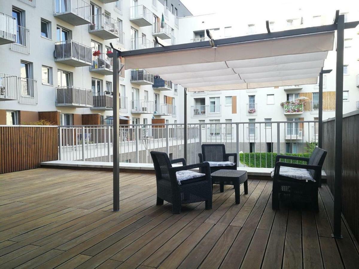 Apartament Nad Odra Z Tarasem Breslavia Esterno foto